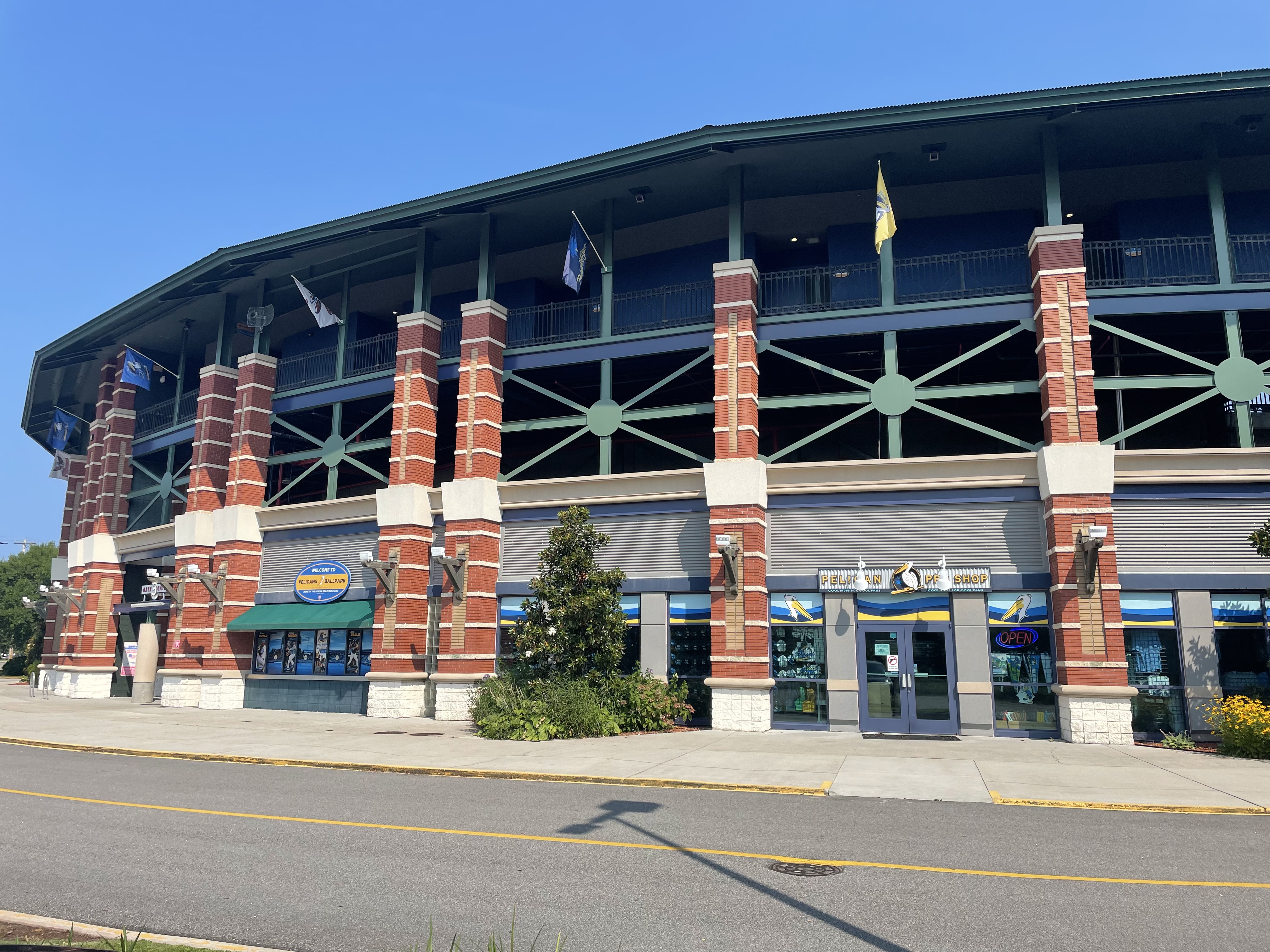 Pelicans Ballpark exterior