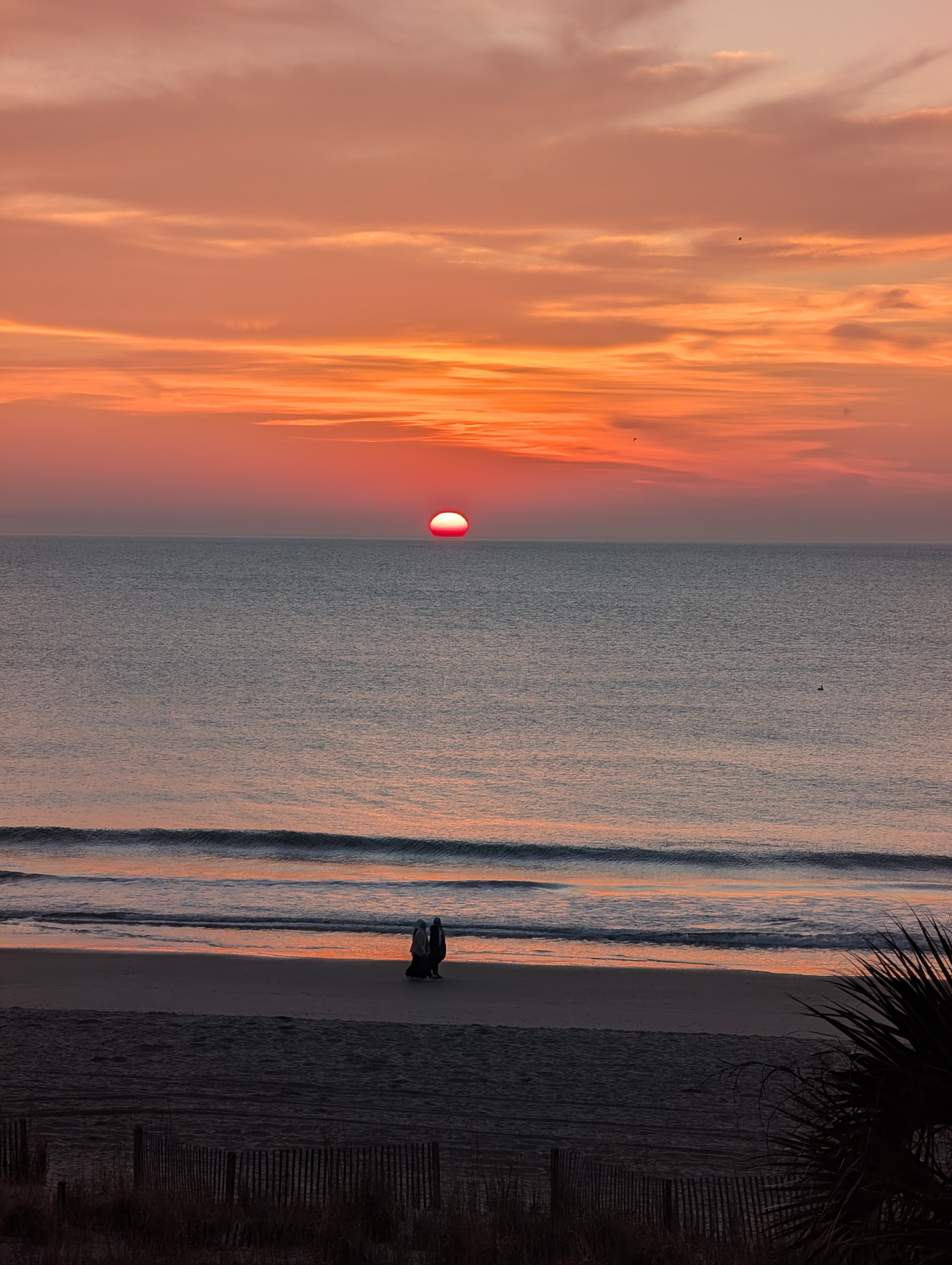 Grand Strand sunrise from the beach
