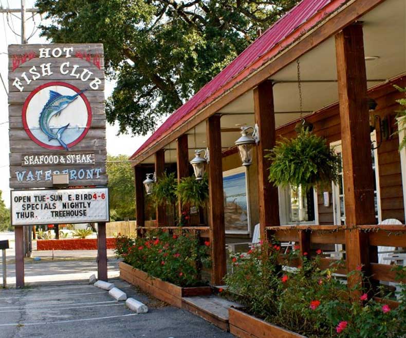 Hot Fish Club waterfront restaurant