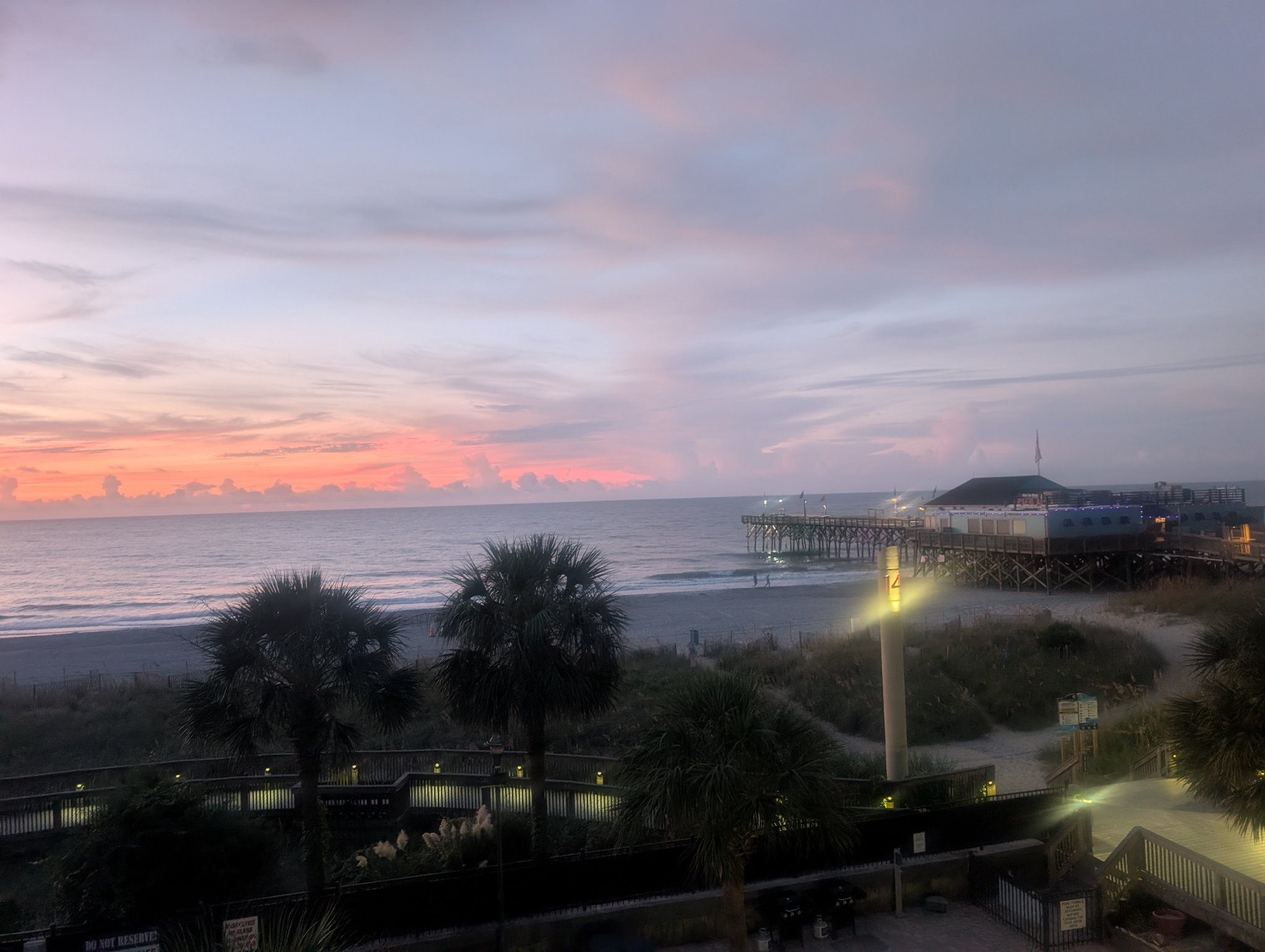 Waterfront at dawn