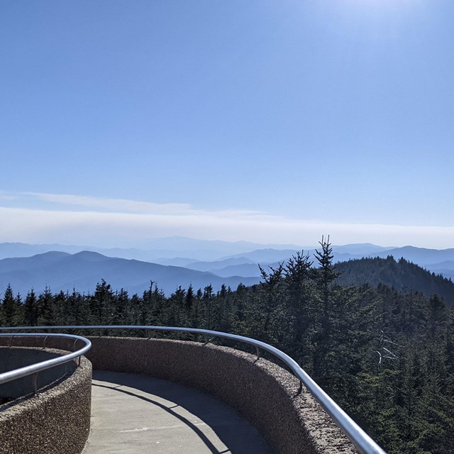 Great Smoky Mountains landscape from the National Park Service