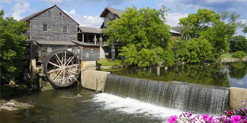The Old Mill area in Pigeon Forge